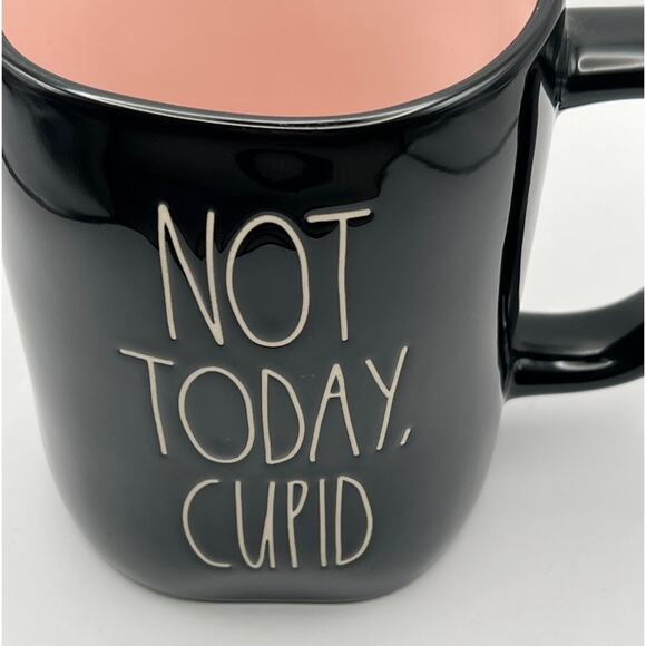 Rae Dunn NOT TODAY CUPID Mug Black Pink Large Letter Ceramic Novelty
Anti-Love - Picture 2 of 7
